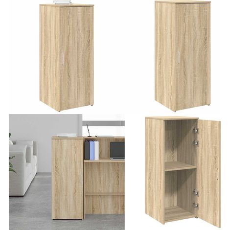 vidaXL Lagerschrank Sonoma-Eiche 40x45x103,5 cm Holzwerkstoff (1/5)