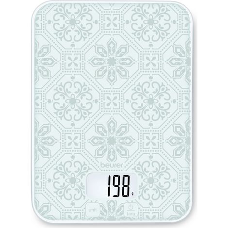 Beurer KS 19 Bianco, Grigio Superficie piana Rettangolo Bilancia da cucina elettronica (1/3)