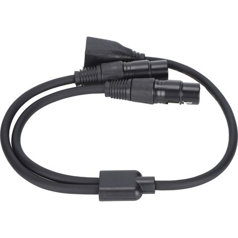 Câble adaptateur XLR femelle double vers RJ45 femelle pour microphone - JORINDO JD6097 (1/5)
