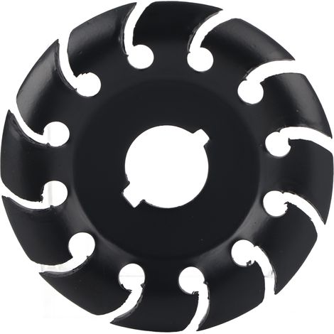 Lame de façonnage pour le travail du bois, pièces de meuleuse d'angle, acier au manganèse noir trempé 65x16mm