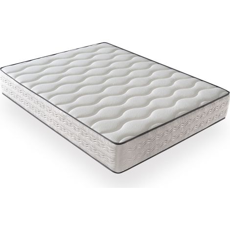 Colchón 180x200 Viscoelástico Cama Principal, Todos los Tamaños  Ortopédico y Adaptable  Alivio Puntos de Presión con 7 Zonas de Confort  Reversible (Cara Invierno/Verano), Máxima Transpirabilidad e H