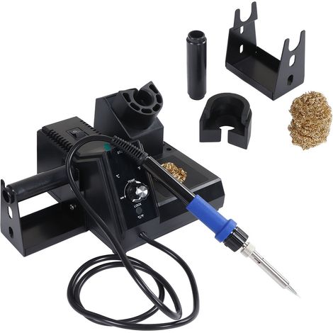 Kit de station de soudage 80 W à température constante intelligente avec mise en veille automatique, prise UE 230 V (1/5)