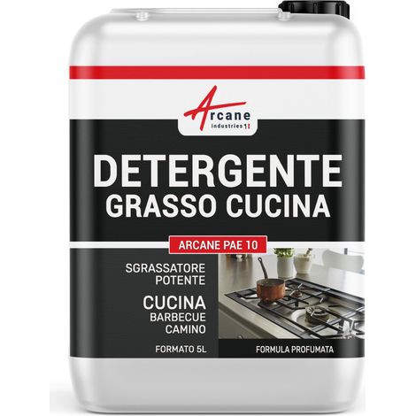 Sgrassatore per cucina professionale: per grassi e fuliggine - 5 L  - ARCANE INDUSTRIES