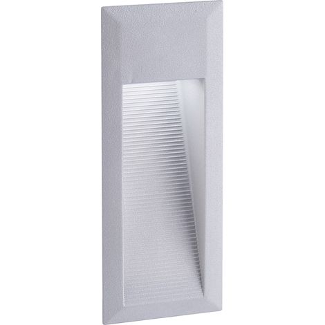 Einbauleuchte Wand Belvedere Ip54 Led Smd Ac 3w 200lm Cri80 3000k Grau