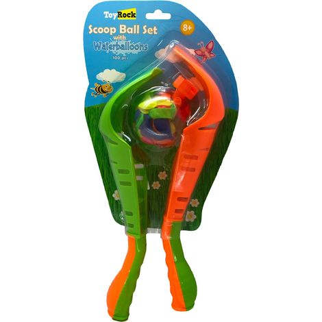 Wasserbombenwerfer-Set, 2 Werfer & 100 Ballons