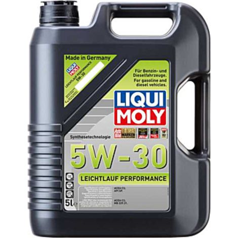 Huile moteur antifriction 5W-30 5L – Protection optimale contre l'usure – Lubrification rapide à basses températures – Compatible essence et diesel – Liqui Moly
