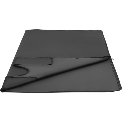 Mophorn Infrarot-Saunadecke 180x80cm Tragbare Wärmedecke 500W Schwarz, für Schwitzen, Temperaturbereich 30-75°C, Timer 20-60 Minuten, Aus strapazierfähigem Oxford-Gewebe, Inklusive Tragetasche (1/5)