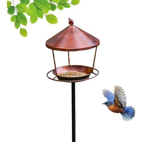 Vogelbadschale free Retro Eisenstation robust Futter und (1/5)