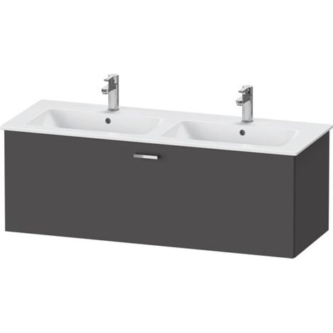Duravit XBase meuble sous-lavabo suspendu L:127,50 cm avec 1 (1/2)