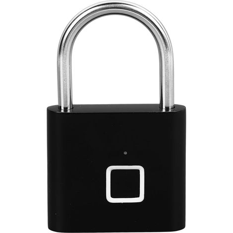 Cadenas à empreinte digitale intelligent sans clé, verrou biométrique à empreinte digitale, verrou électronique antivol