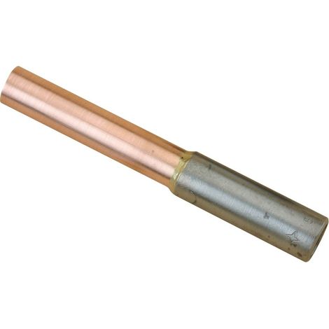 Manchette d'assemblage gaz acier/cuivre - Ø ext, cuivre 54 - Øext acier 50x60 - Calibre 50