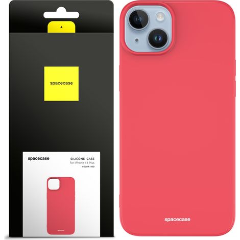 Robuste und stabile Silikon-Schutzhülle, mattes Design für iPhone 14 Plus (1/5)
