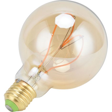 Retro G95 Herz E27 Dimmbare Vintage LED-Lampe 4W 110V Warmweißgold, Dekorative Schlafzimmerbeleuchtung (1/5)