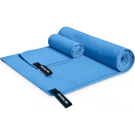 Serviette de sport à séchage rapide pour la natation, la salle de sport, le camping et la plage - Légère et absorbante (1/5)