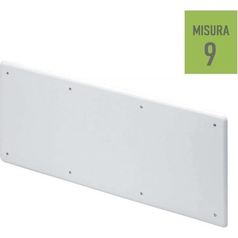 Coperchio di ricambio 480X160 misura 9 rettangolare per scatola cassetta di derivazione da incasso con viti (1/3)