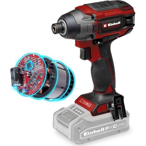Einhell 18V Cordless Brushless Impact Driver Drill TP-CI 18/220 Power X Change (1/5)