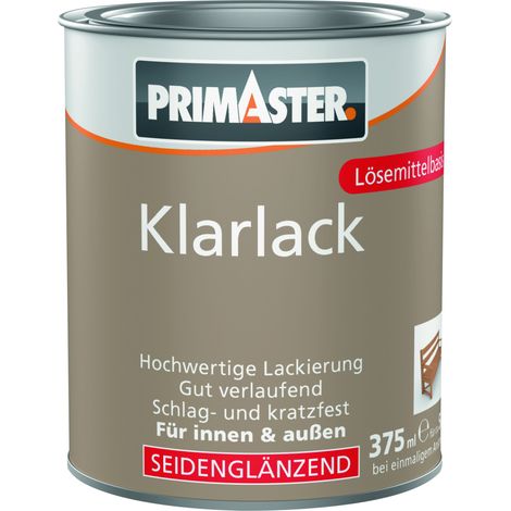 Primaster Klarlack 375 ml farblos seidenglänzend Lack