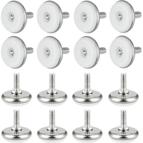 Pieds De Meuble Réglables - M6x30mm - Pour Pieds De Table Et De Meuble - 30 Pièces