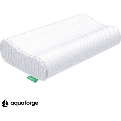 Almofada Cervical Ergonómica Fibra de Poliéster Respirável 53 x 35 x 10 cm (1/4)