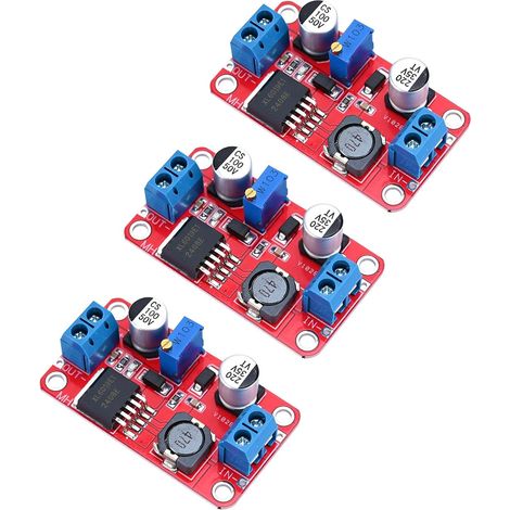 Lot de 3 modules d'alimentation XL6019 (XL6009 mis à niveau) DC-DC Step Up Boost Sortie réglable 5 V 6 V 12 V 24 V 3-35 V à 5-40 V (1/5)