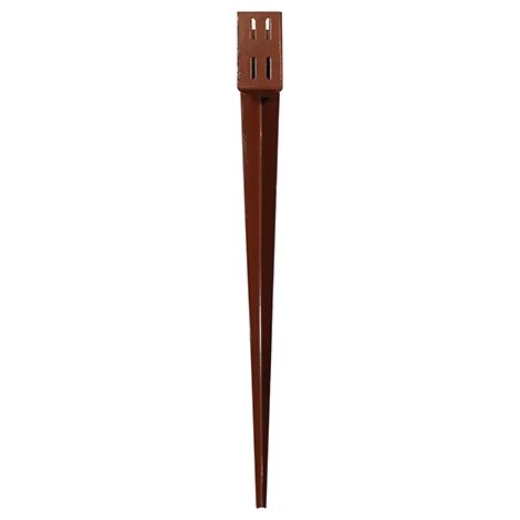 TIMCO Drive in Post Spike Quick Fit Oxide Red - 100 x 750mm