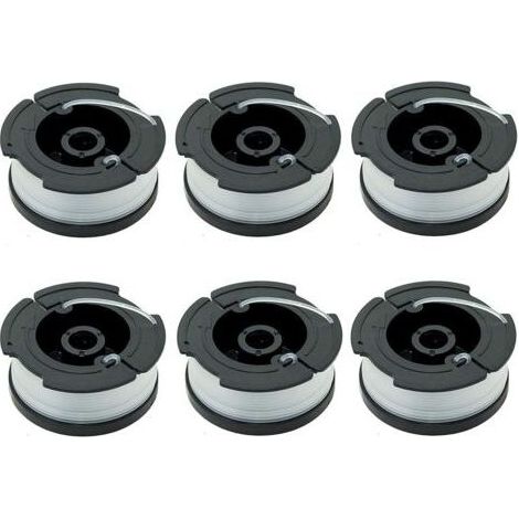 Lot de 6 bobines A6481 A6485 pour tondeuses Black Decker (1/5)