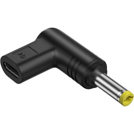 Adaptateur convertisseur USB-C femelle vers CC mâle 12 V pour routeur, bande LED et haut-parleur - CC 4,8 x 1,7 (1/5)