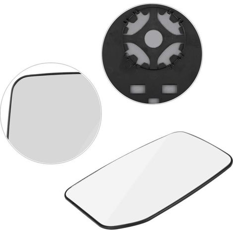 pour retroviseur gauche transit pour miroir ford transit pour miroir ford transit Verre de miroir d'aile. porte latérale de passager gauche de voiture/verre de miroir d'aile non chauffé p (1/4)