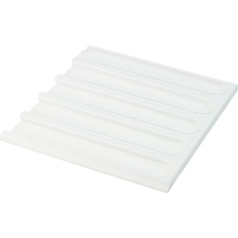 Porte-capsules de café Nespresso, capacité de 25 capsules, fixation murale adhésive, plastique, noir et blanc. (1/5)