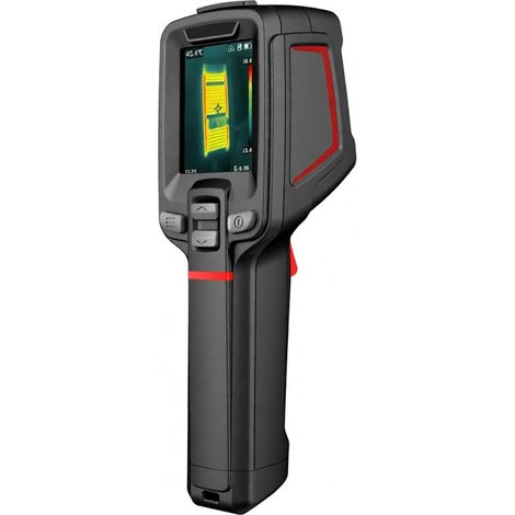 Irovami GUIDE PC210 Caméra thermique compacte 2000 mAh rechargeable, caméra infrarouge numérique industrielle LCD, outil thermographique portable, résolution IR 256 × 192, plage de température de -20 (1/5)