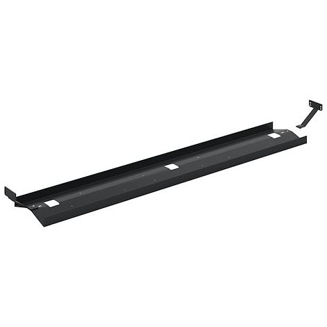 Goulotte pour pôle de bureaux L 160 cm // L 60 cm bureau droit // L 30 cm top Access anthracite - Maxiburo
