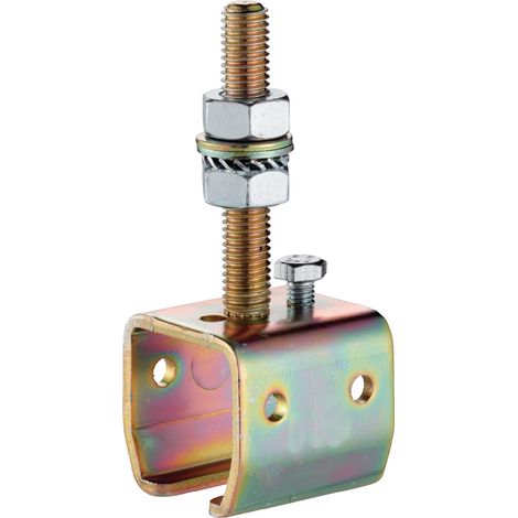 Stampo -04 304 Pro 300 STA zincato a caldo, giallo, altezza regolabile