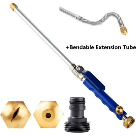 Pistolet À Eau Sous Pression - Pour Raccord Standard De Tuyau D'Arrosage - Compatible Avec Nettoyeurs Haute Pression Électriques - 1 Pièce (1/5)
