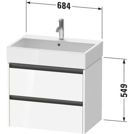 Duravit K25276055550000 Ketho2 WTU WH 684x460x549 Oeuf (1/2)
