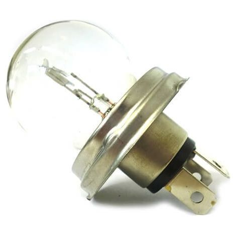 2 Pezzi Lampada Asimmetrica R2 G40 12V 45/40W P45T Motorini Scooter