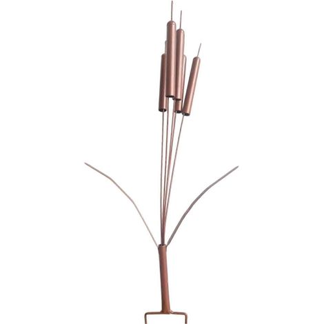 Carillons éoliens en cuivre pour extérieur piquets décoratifs de jardin motif quenouilles (1/5)