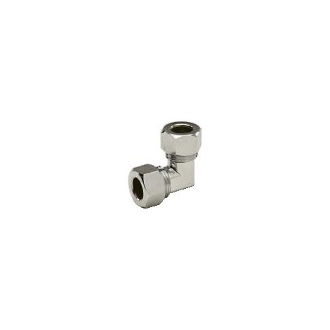 Coude Arqué Hermétique Gaz Chrome 12 3106