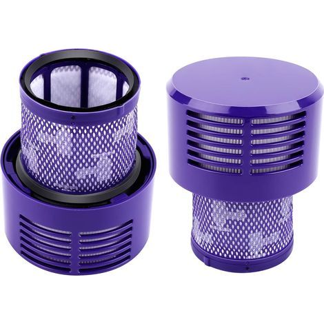 Filtre V10 SV12, filtre pour aspirateur Cyclone V10 SV12 series V10 Absolute/Animal/Total Clean/Motorhead, pièce détachée DY-969082-01 (2 pièces) (V10) (1/3)