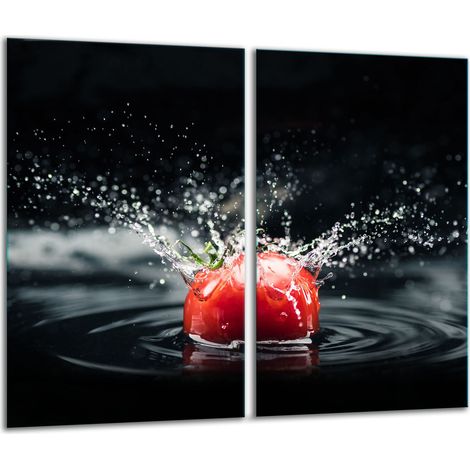 2x 30x52 Obstschneidebrett aus Glas (1/5)