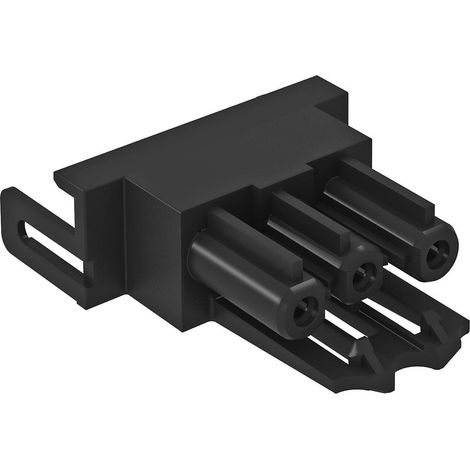 OBO Bettermann Adattatore parte presa, diritto GST 18i 3p, Modul 45connect poliammide nero, 6117190