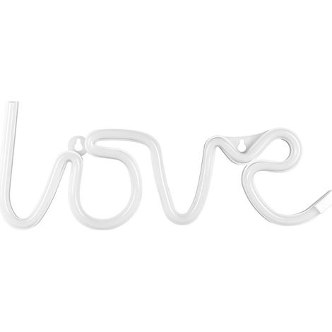 Neon LED - Amore, bianco, 34,5x13 cm (1 cartone / 10 pezzi) (1/4)