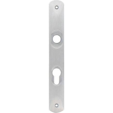 Plaque seule pour porte et portail MARINEA aluminium blanc - TIRARD