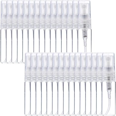 Flaconi ricaricabili, design leggero, versatili per liquidi, 30 pezzi da 3 ml (1/2)