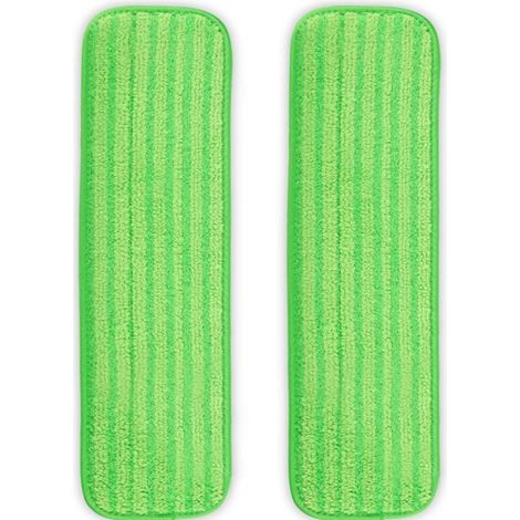 almohadillas de microfibra reutilizables para fregonas de 10 a 12 pulgadas, 12 mm de grosor, para limpieza en seco y húmedo, suelos y paredes. (1/5)