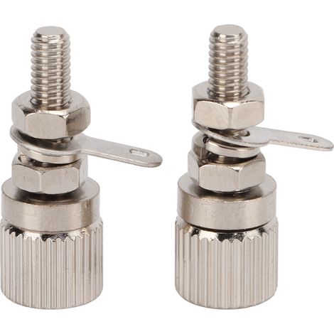 2 Pièces Borne de Courant M4x27mm Longue Durée de Vie Pratique Compact Petite Pièce Électronique (1/5)
