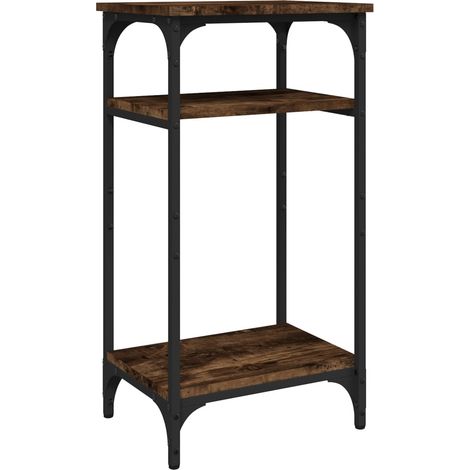 Maison Exclusive - Beistelltisch Räuchereiche 40x30x75 cm Holzwer