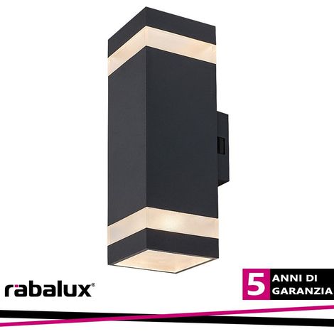 URFA LINE,WALL, 16W,H24CM,ANTHRACIT,IP65 (1/3)