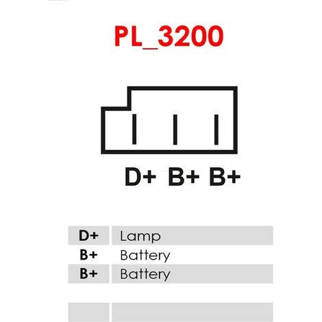 Alternateur AS-PL A0069 LAMBORGHINI 00061540302 0041541802 004154180280