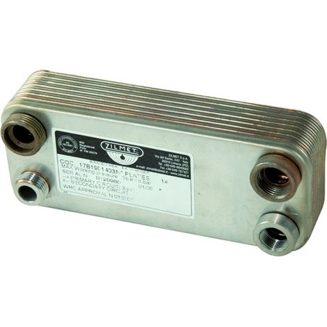 SCAMBIATORE SALDOBRASATO PER CALDAIA MURALE PIASTRE 14   ZILMET SPA