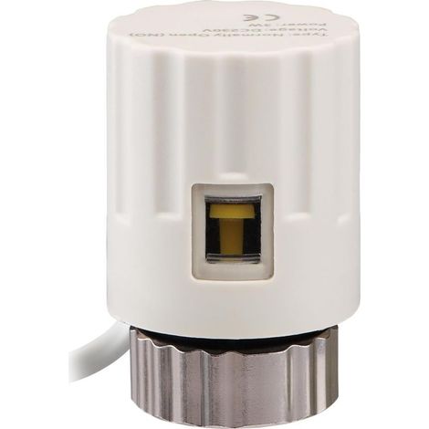 Actionneur thermostatique WG2210 à 2 fils, normalement ouvert, 24 V, adapté aux collecteurs de chauffage au sol (1/5)
